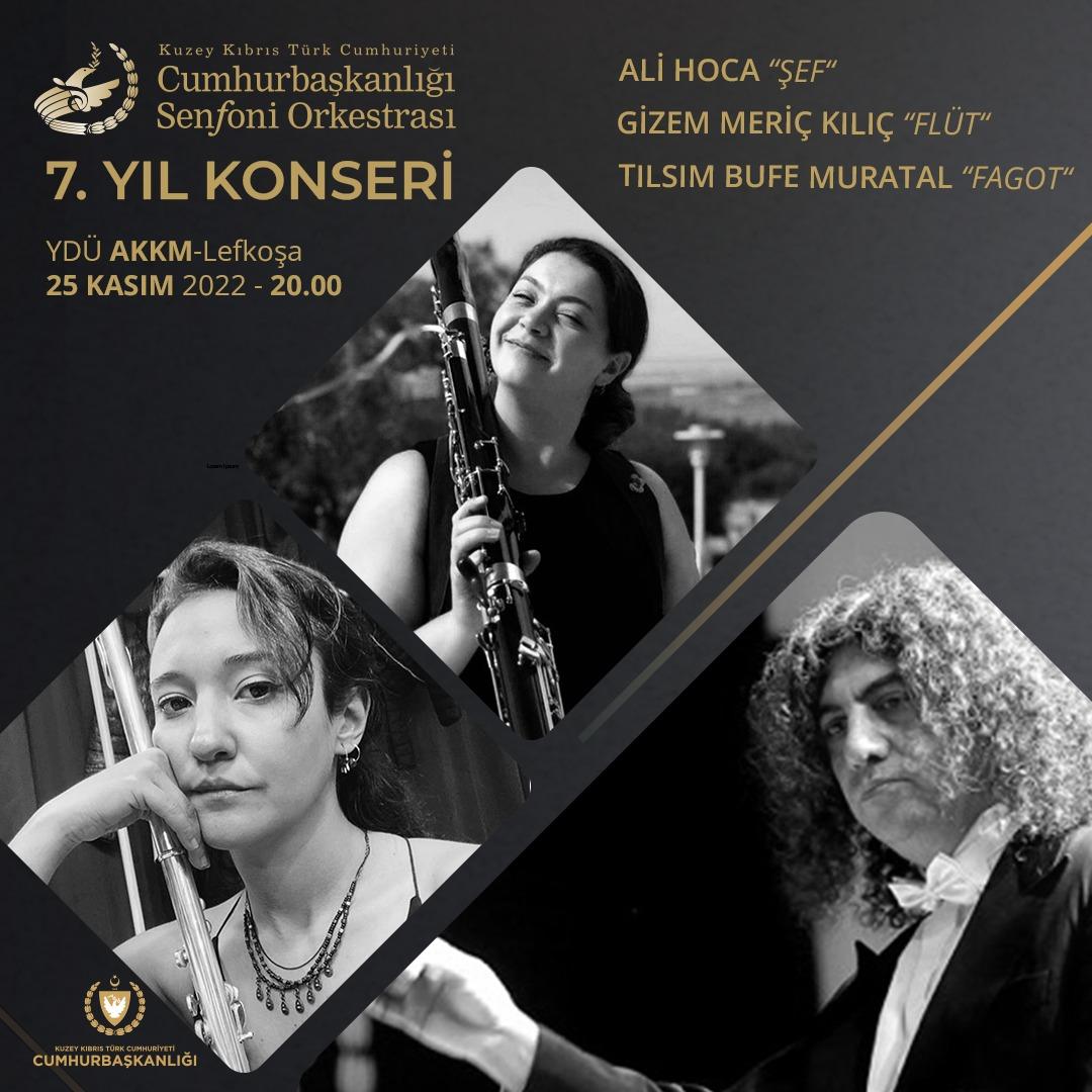 Cumhurbaşkanlığı Senfoni Orkestrası, “7. Yıl Konseri” ile sanatseverlerle buluşuyor