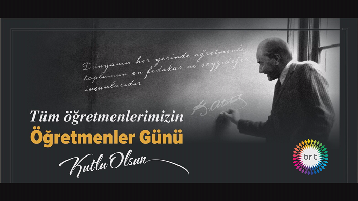 BRT Ailesi olarak tüm öğretmenlerimizin Öğretmenler Günü’nü kutlarız…