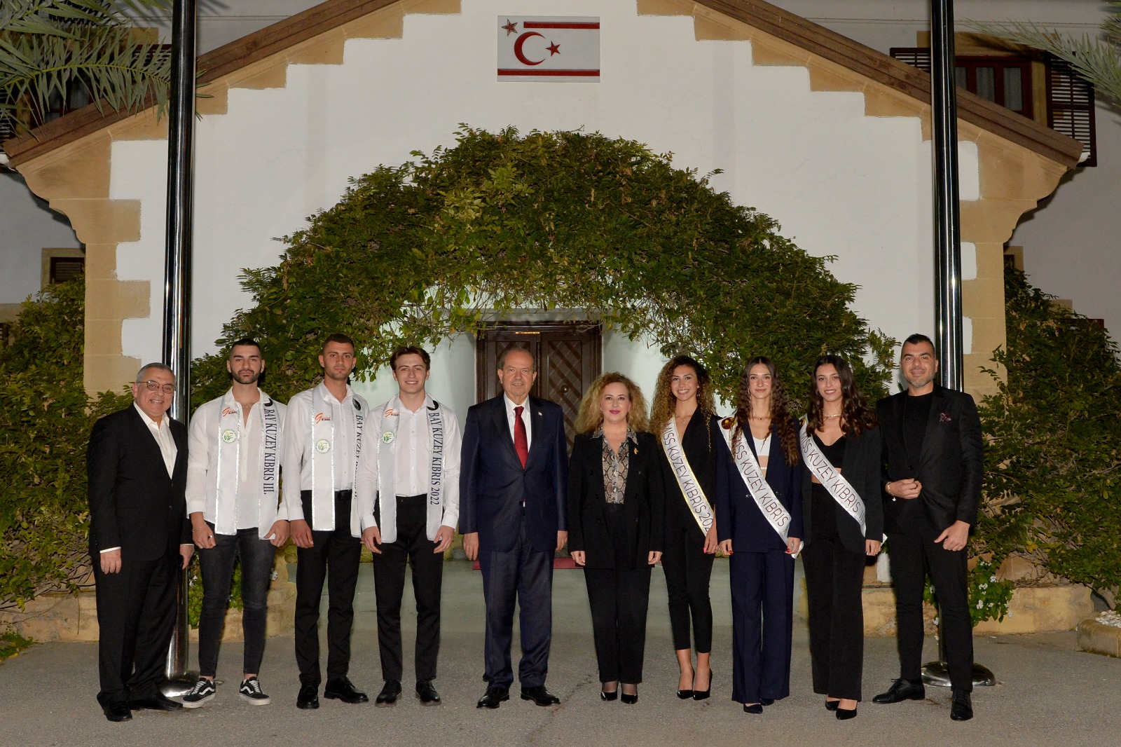 Cumhurbaşkanı Tatar, “Miss Kuzey Kıbrıs” ve “Bay Kuzey Kıbrıs” yarışmalarında dereceye girenleri kabul etti
