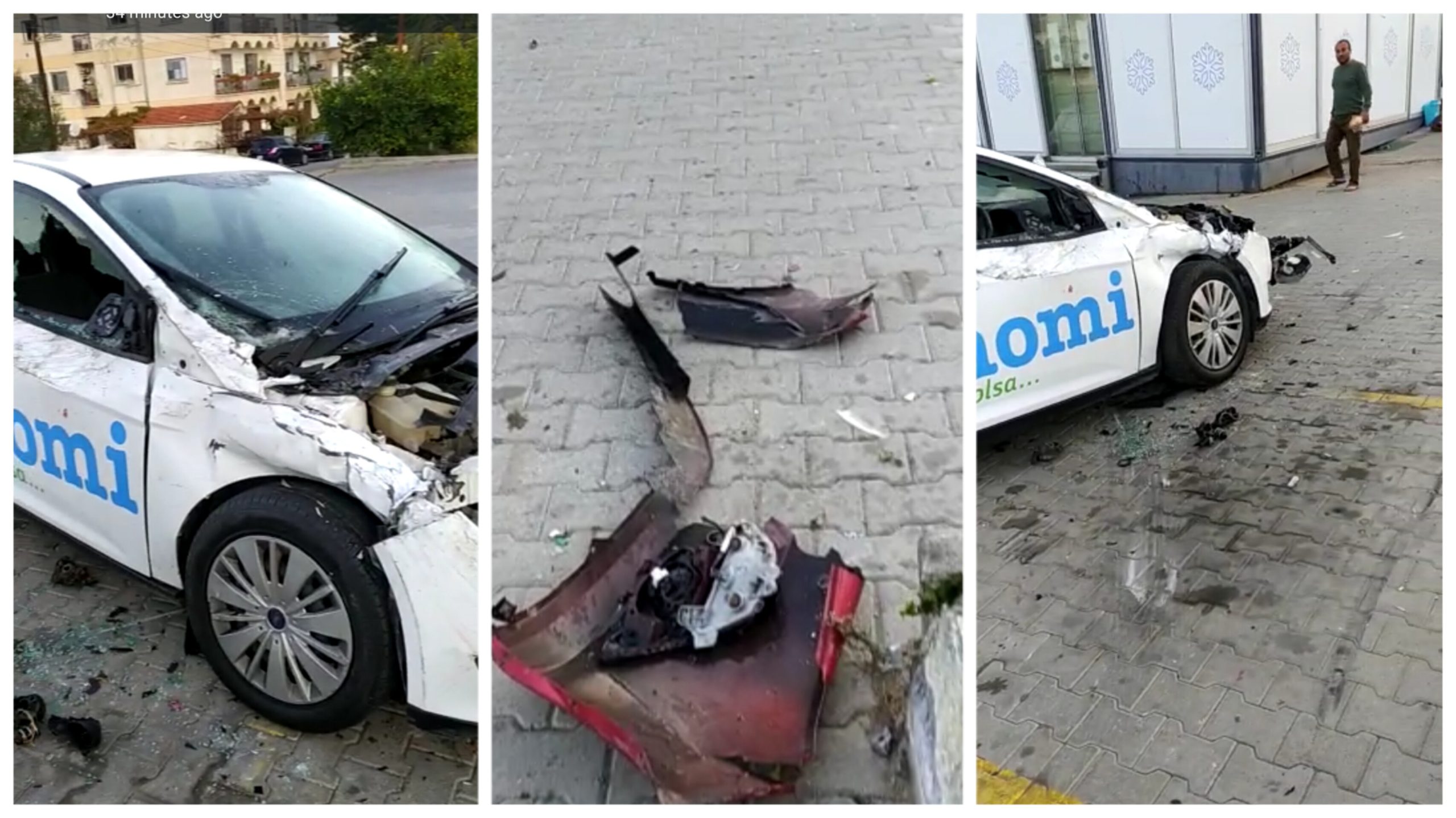 Girne’de feci kaza