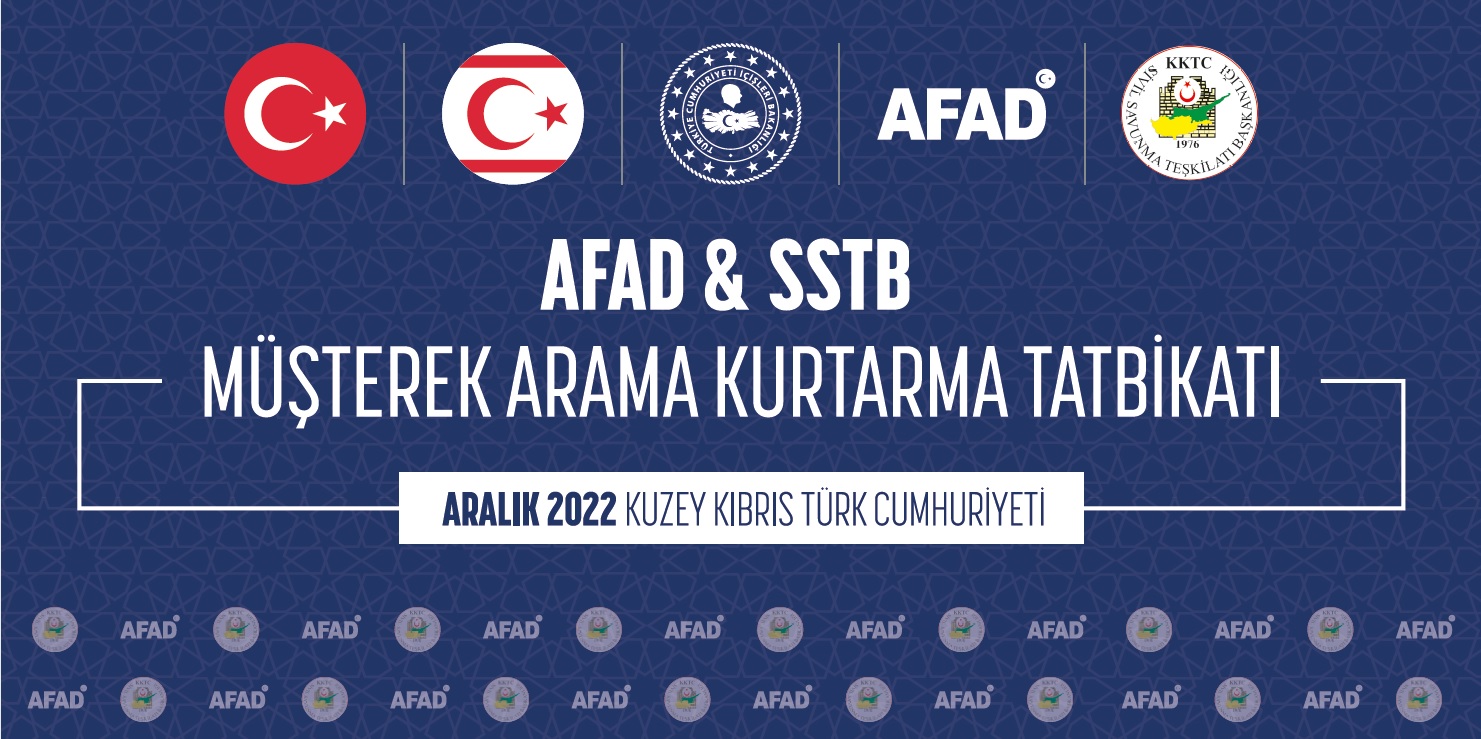 SSTB ve AFAD koordinesinde müşterek arama kurtarma tatbikatı yapılacak