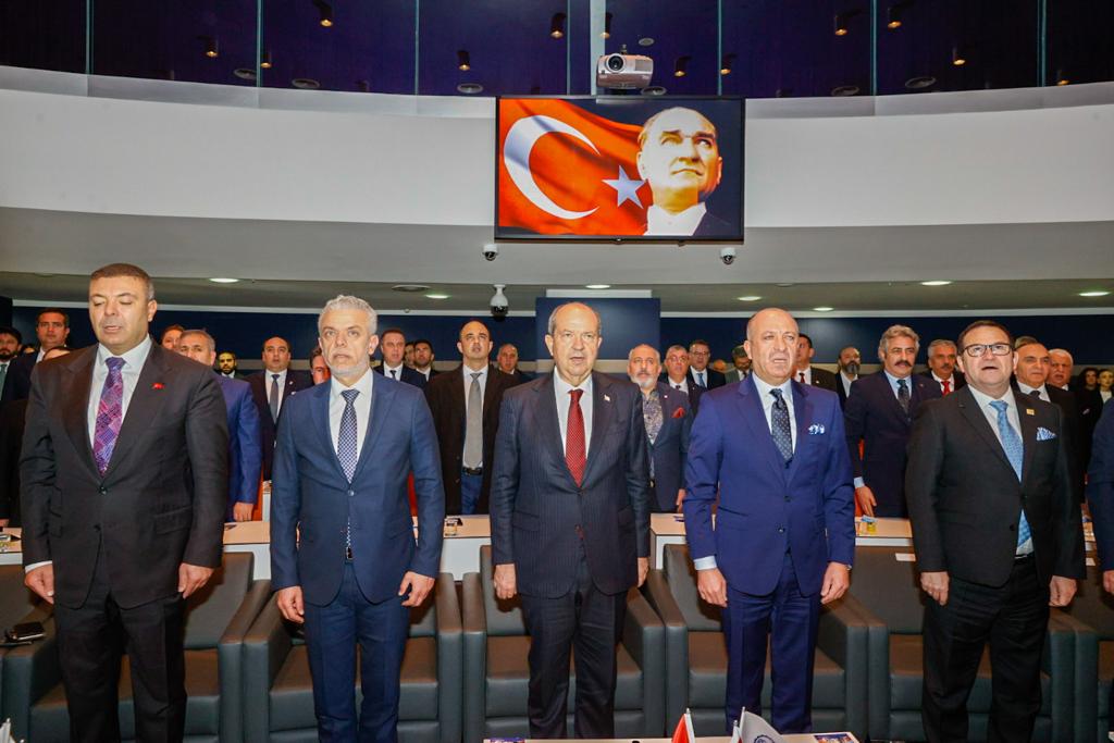 Cumhurbaşkanı Tatar Ankara Sanayi Odası’nı ziyaret etti