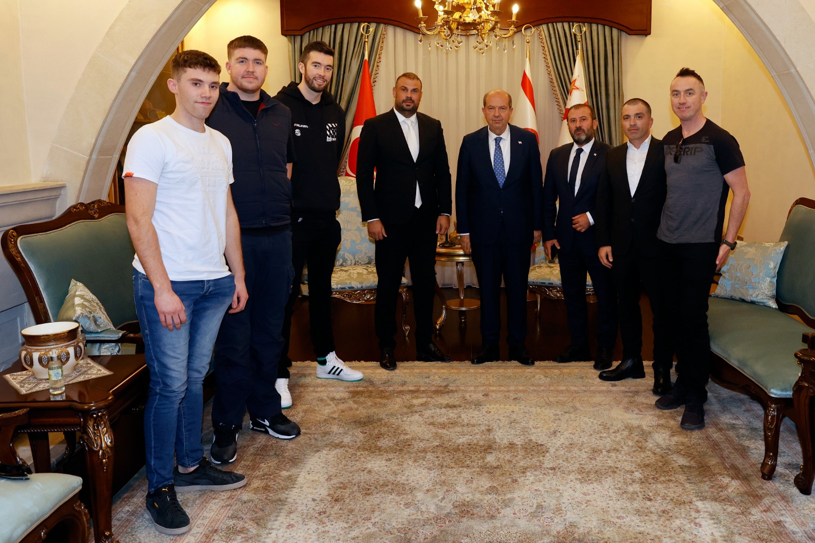 Tatar NEU Drift Team Pilotu Haskasap ve yurt dışından gelen driftçileri kabul etti