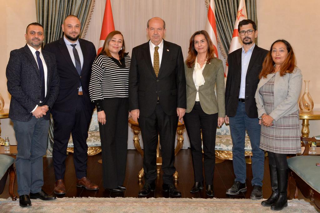Cumhurbaşkanı Tatar, Genetik Derneği ile Thalassemia Derneği heyetlerini kabul etti