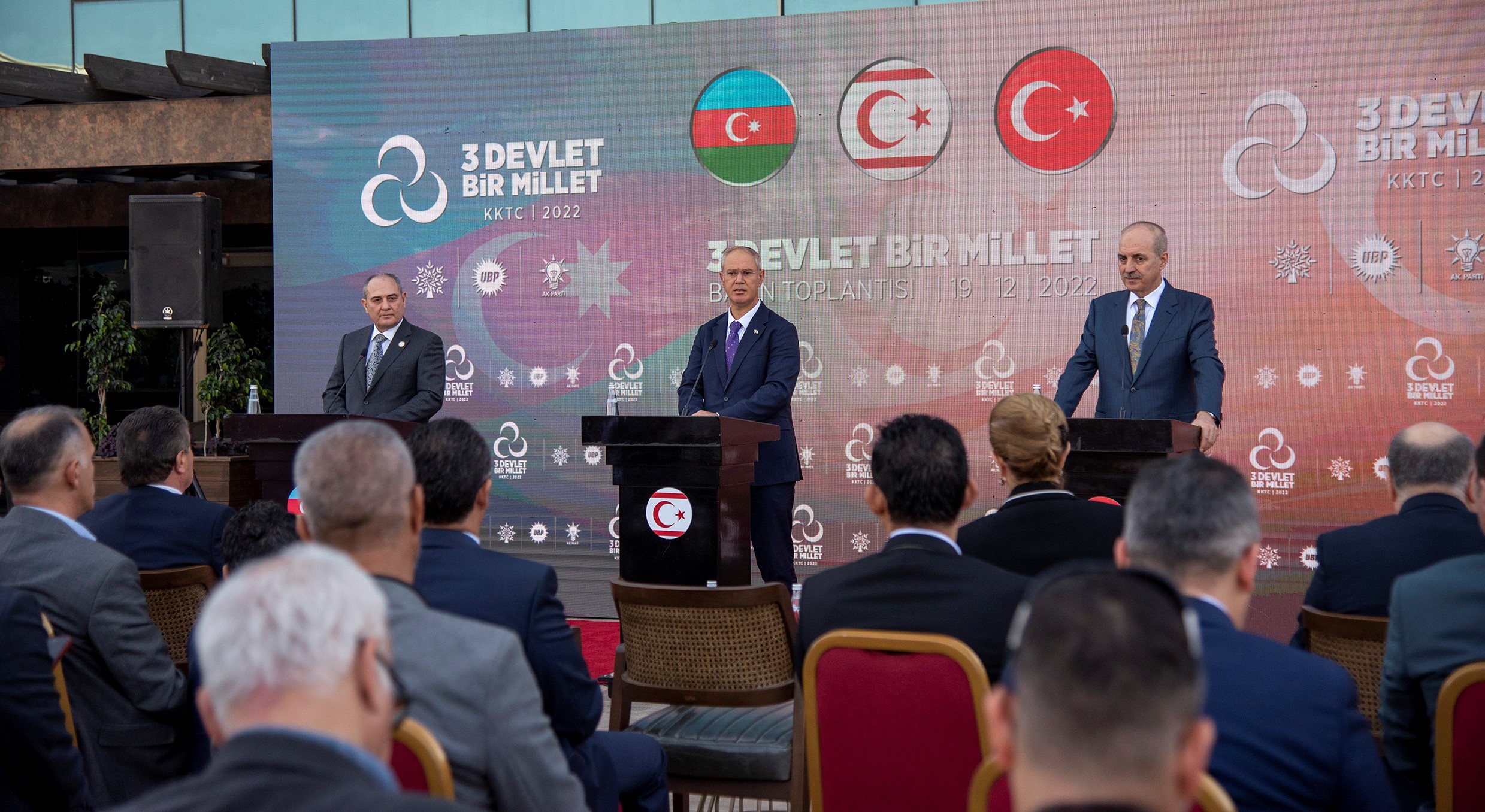 “3 Devlet Bir Millet Basın Toplantısı” düzenlendi