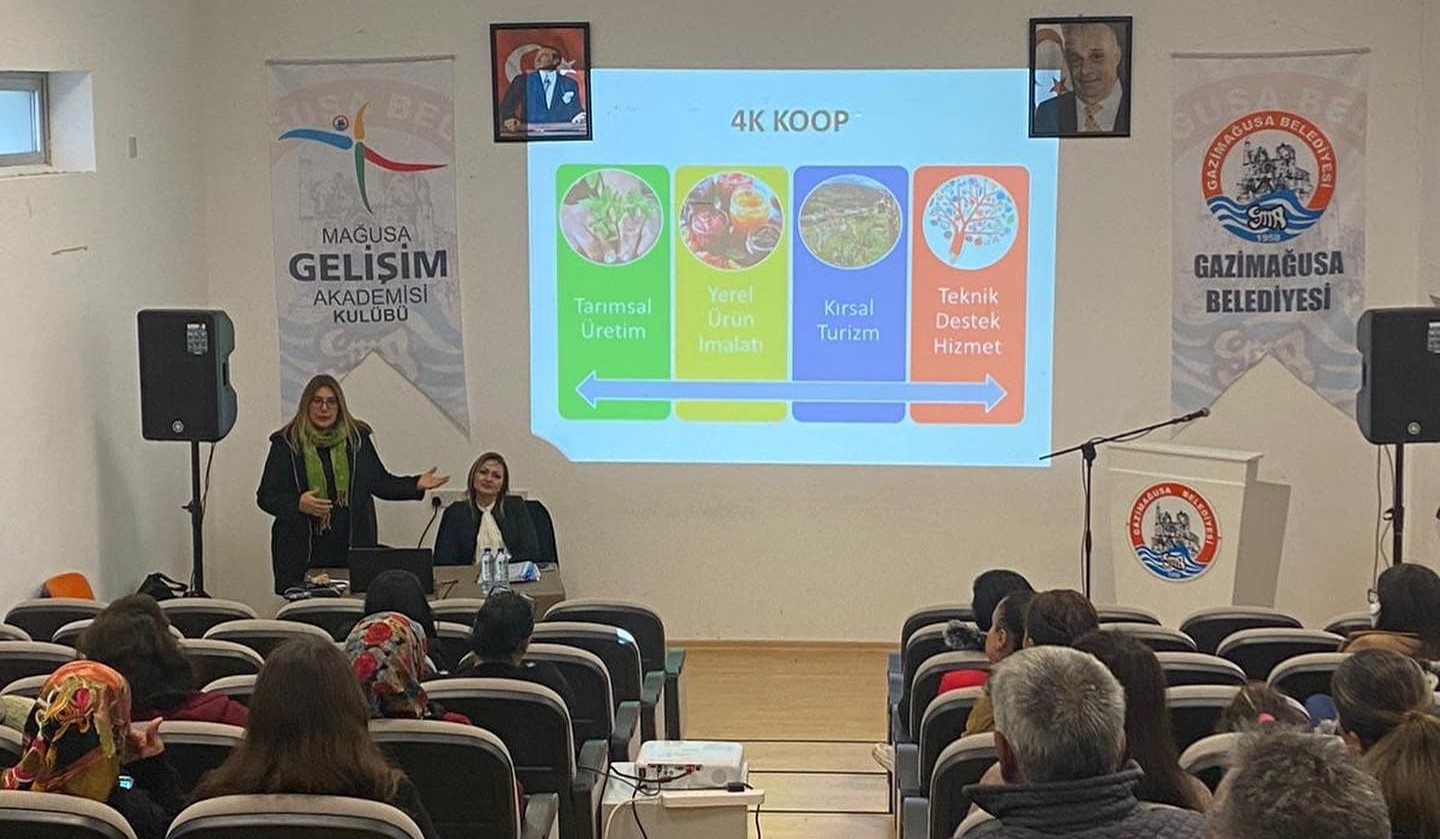 Antik Mağusa Vakfı Himayesinde “Kadın Kooperatifi” bilgilendirme toplantısı gerçekleştirildi