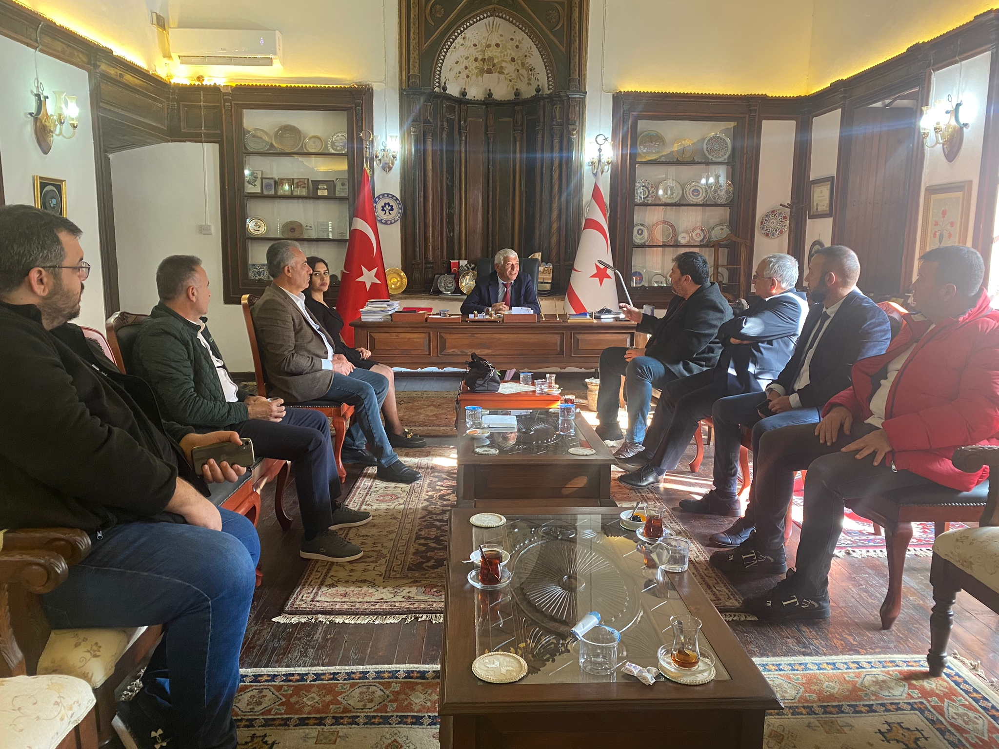 Belediyeler Birliği, Doğu Akdeniz Belediyeler Birliği heyetini kabul etti