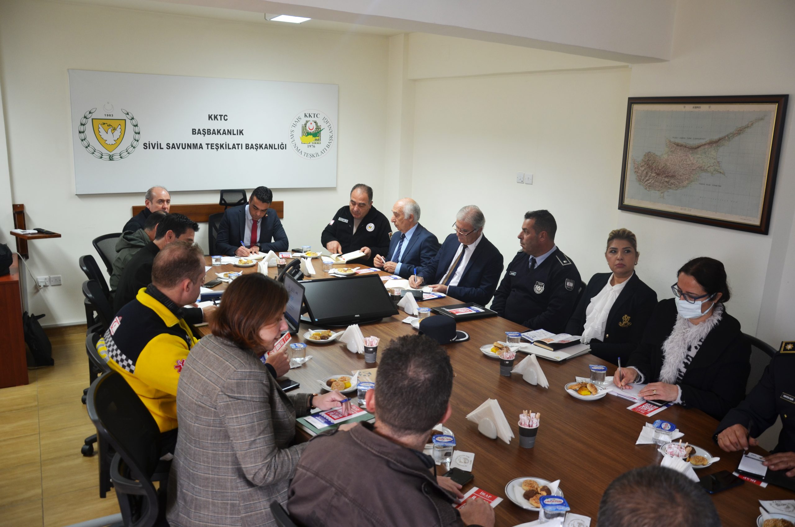 Afet ve acil durumlara karşı risklerin azaltılması ele alındı