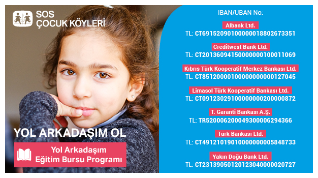 SOS Çocukköyü Derneği’nden “Yol Arkadaşım Ol” kampanyası