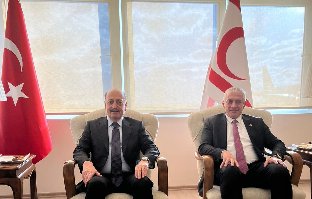 TC Çalışma ve Sosyal Güvenlik Bakanı Bilgin çalışma ziyareti için KKTC’ye geldi