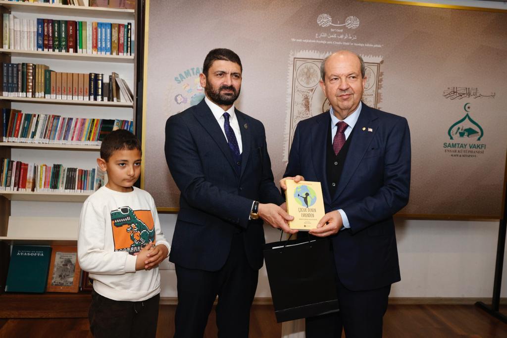 Cumhurbaşkanı Tatar, Samtay Vakfı’nın kurucu başkanı merhum Suna Atun’u anma ve öykü kitabının tanıtım etkinliğine katıldı