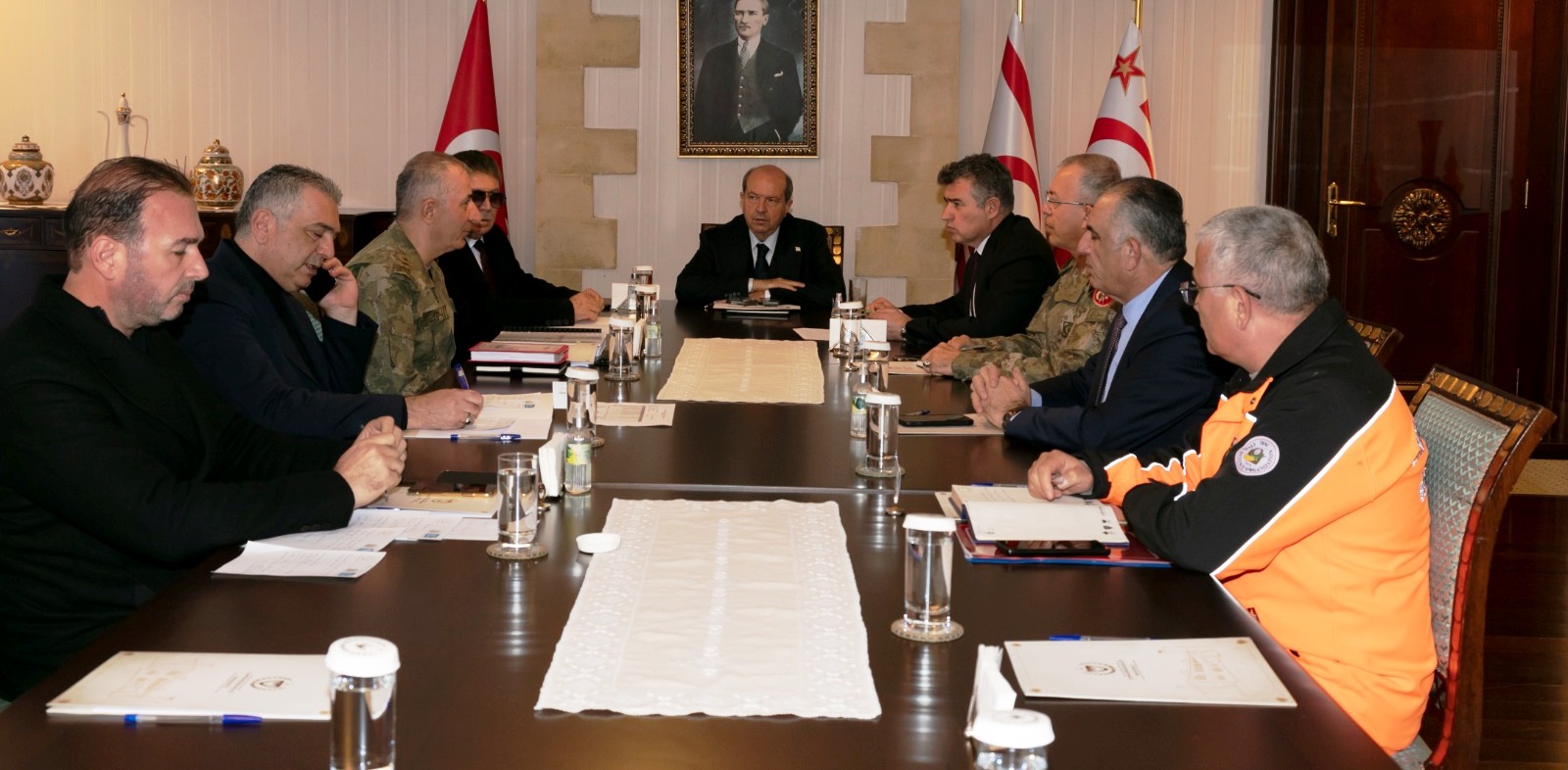 Türkiye’de meydana gelen depremle ilgili Cumhurbaşkanlığı’nda kriz masası oluşturuldu