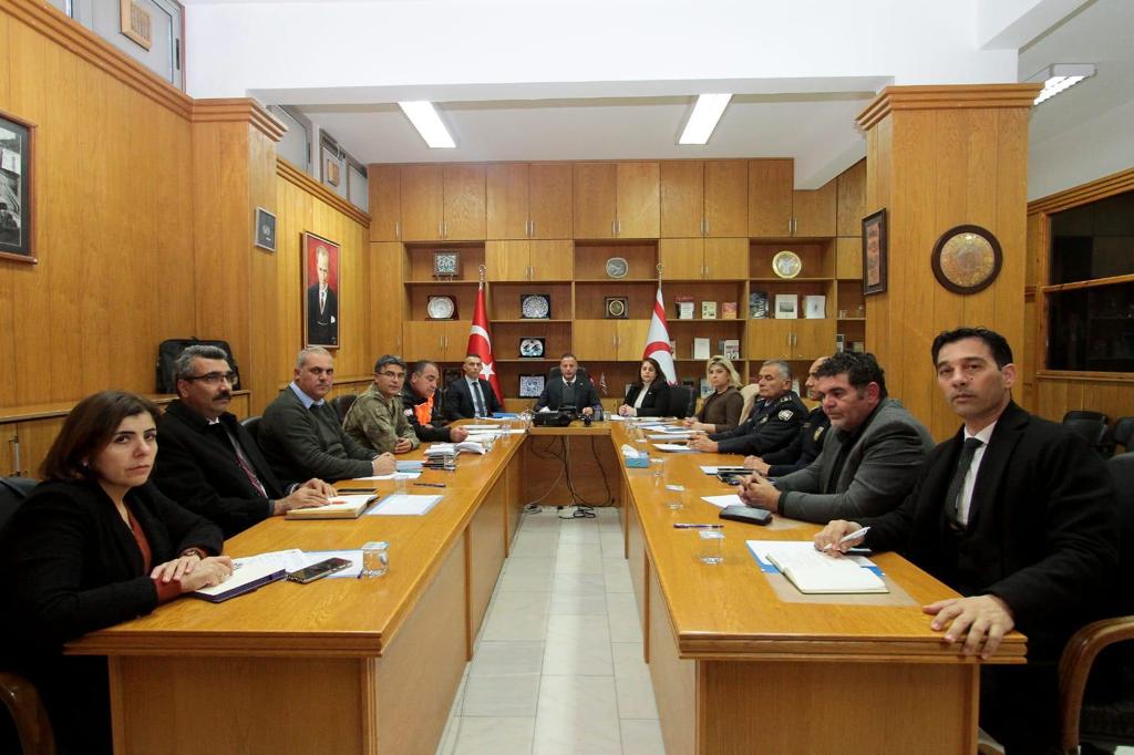 Başbakanlık Afet ve Acil Durum Yönetimi Komitesi, Başbakanlık Müsteşarı Cahitoğlu başkanlığında toplandı