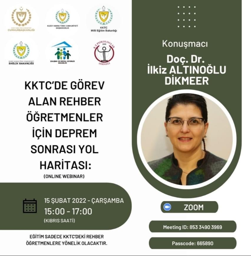 Depremden etkilenen öğrencilere psikososyal destek için öğretmenlere eğitim verilecek