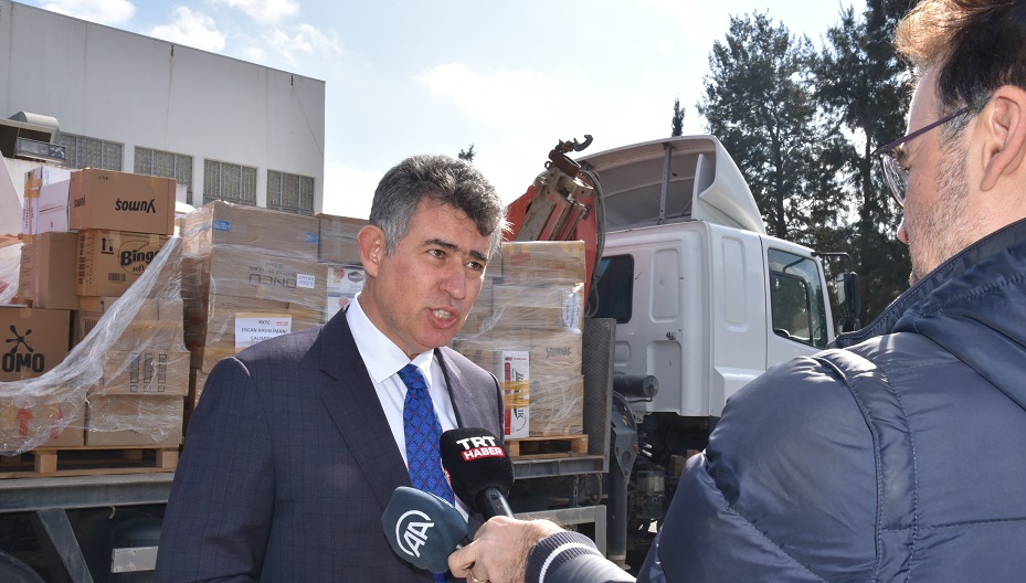 Feyzioğlu: KKTC deprem nedeniyle en büyük yardımı yapan ülkedir. Tek millet olduğumuzu güçlü bir şekilde hissettik