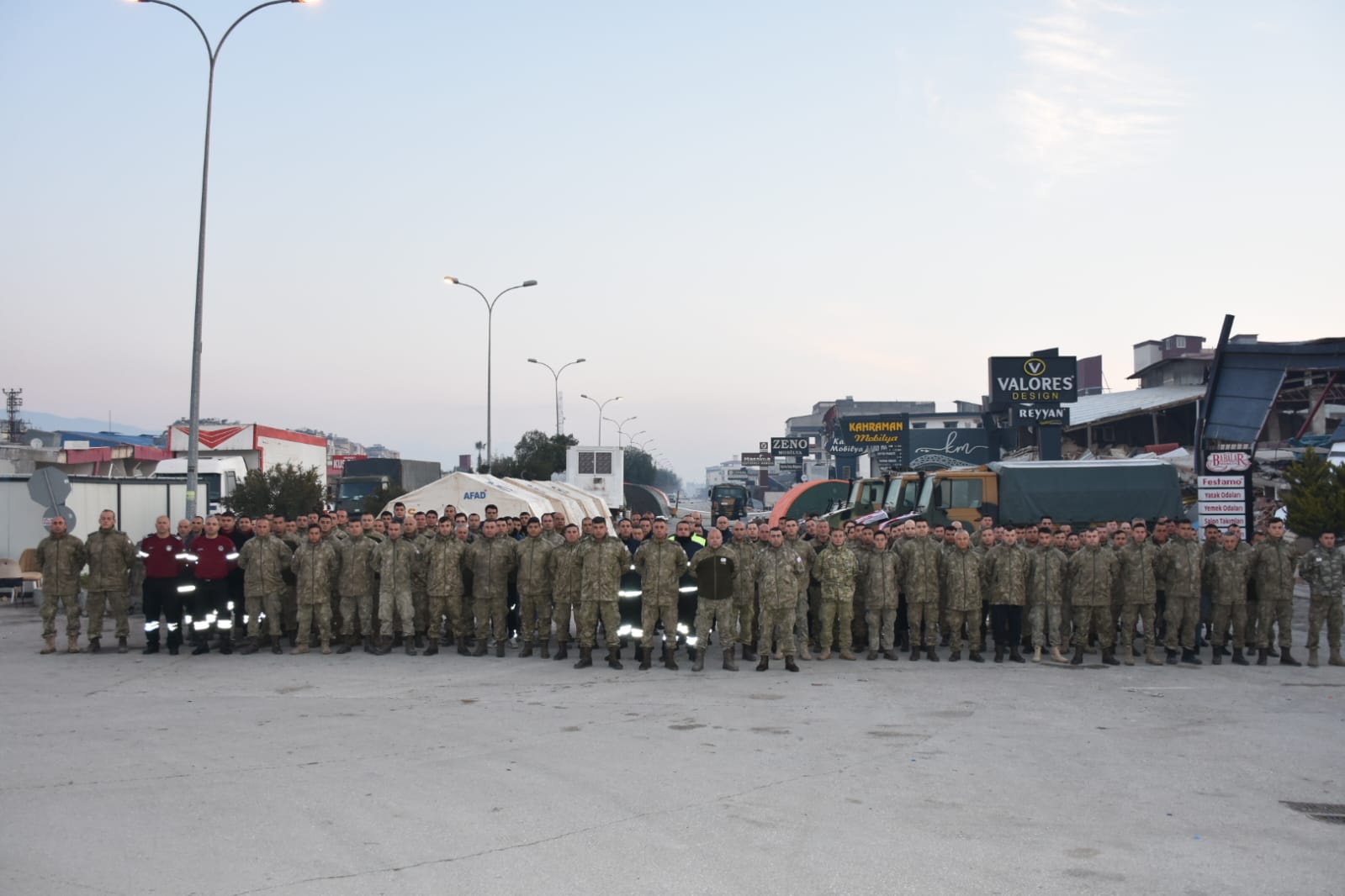 GKK’nın depremzedelere yardım ve desteği Antakya’da da devam ediyor