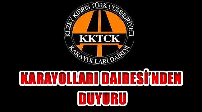 Güzelyurt-Lefke yolunda otokorkuluk çalışması başlatıldı