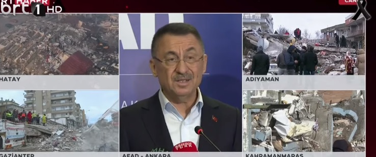 Kahramanmaraş merkezli depremin 2. günü…Oktay: 3 bin 419 kişinin hayatını kaybetti, 20 bin 534 kişinin yaralandı