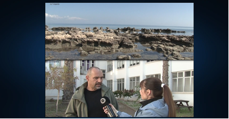Doç. Dr. Bülent Kızılduman:Deniz seviyesinde yaşanan farklılıklardan ötürü kalıntılar açığa çıktı