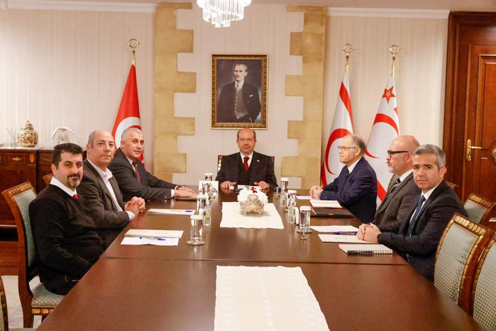 Tatar:Hem Kıbrıs Adası’nın hem de bölgemizin faydasına olacak iş birliklerine büyük önem vermekteyiz
