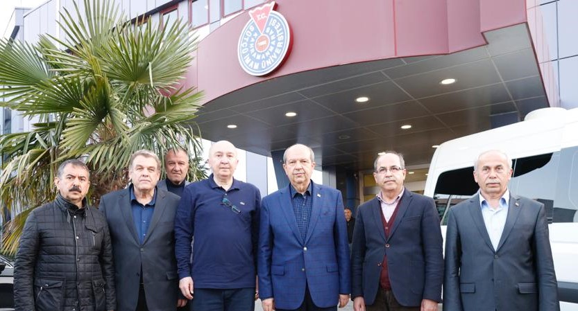 Cumhurbaşkanı Tatar, Sütçü İmam Üniversitesi’ndeki çadır kenti ziyaret ederek incelemelerde bulundu
