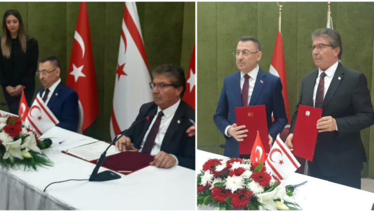 KKTC ve TC arasında ‘2023 Yılı İktisadi ve Mali İş Birliği Protokolü’ imzalandı.. Üstel: KKTC bir kez daha tarihi bir gün yaşıyor