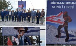 Birkan Uzun’un adı, KKTC’nin en yüksek zirvesi olan Selvili Tepe’de yaşayacak