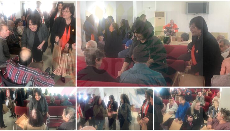 Başbakan’ın eşi Zerrin Üstel ve UBP Kadın Kolları Kalkanlı Yaşam Evi’ni ziyaret etti