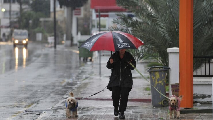 Meteoroloji Dairesi’nden yer yer kuvvetli yağış uyarısı