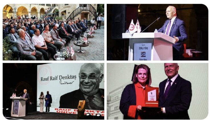 Meclis Baṣkanı Töre, Rauf Denktaş Üniversitesi 2022-2023 öğretim yılı mezuniyet törenine katıldı