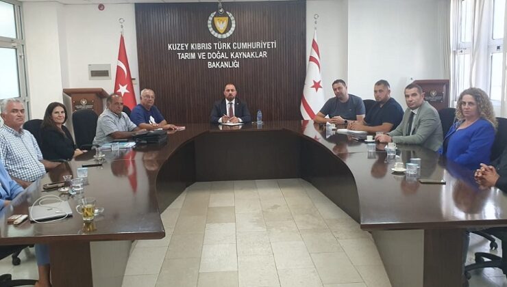 Tarım ve Doğal Kaynaklar Bakanı Çavuş, Genel Tarım Sigortası Fonu yönetim kurulu üyelerini kabul etti