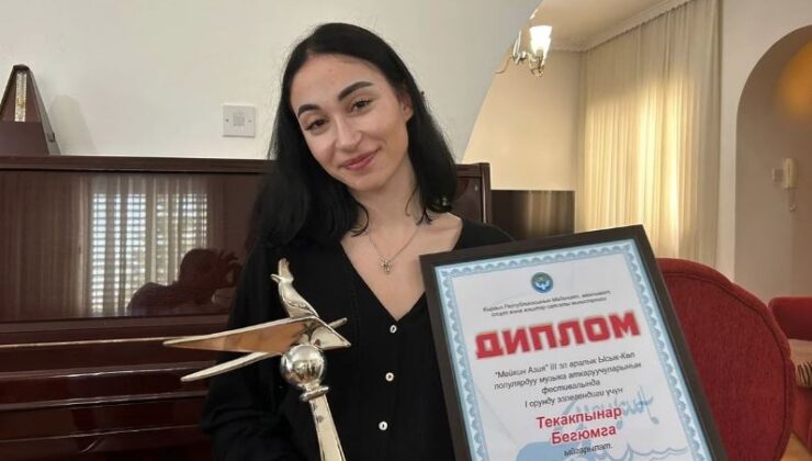 Kırgızistan’daki müzik festivalinin birincisi Begüm Tekakpınar, KKTC’nin tanıtımı için çalışacak