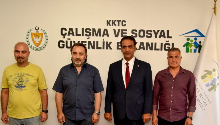 Bakan Gardiyanoğlu, Kamu-Sen heyetini kabul etti