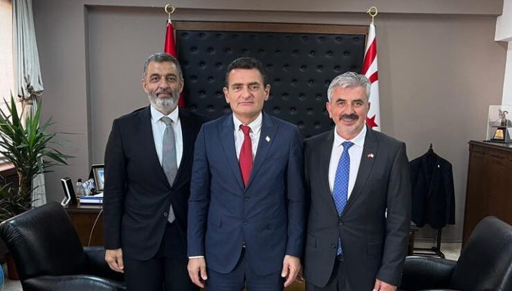 İçişleri Bakanı Oğuz, Telsim yetkililerini kabul etti