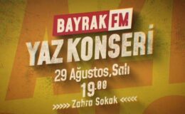 Bayrak FM Yaz Konseri, “BRT 60.Yıl” etkinlikleri kapsamında, Zahra Sokak’ta gerçekleşiyor