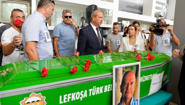 Ergüçlü için uzun yıllar hizmet ettiği BRTK’da  tören düzenlendi