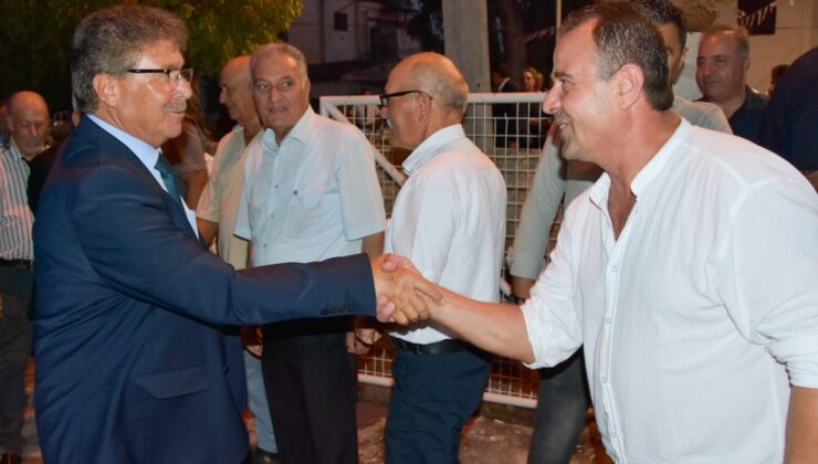 Başbakan, UBP Genel Başkanı Üstel, Gazimağusa’da parti üyeleri ve vatandaşlarla bir araya geldi