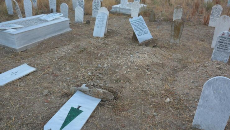 Batı Trakya’da Türk mezarlığına saldırı