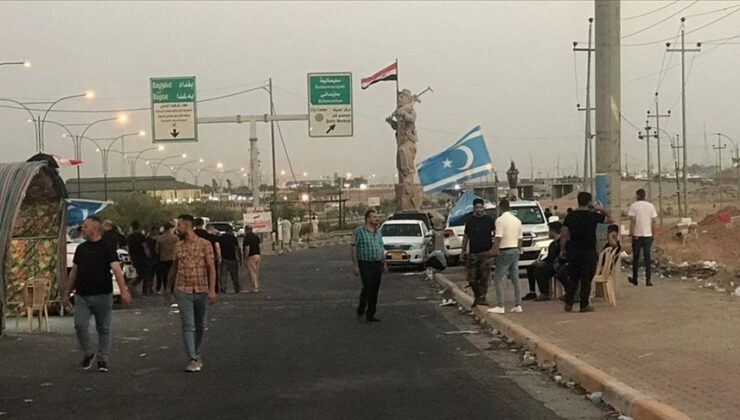 Kerkük’te yaşanan protestolardan dolayı sokağa çıkma yasağı ilan edildi