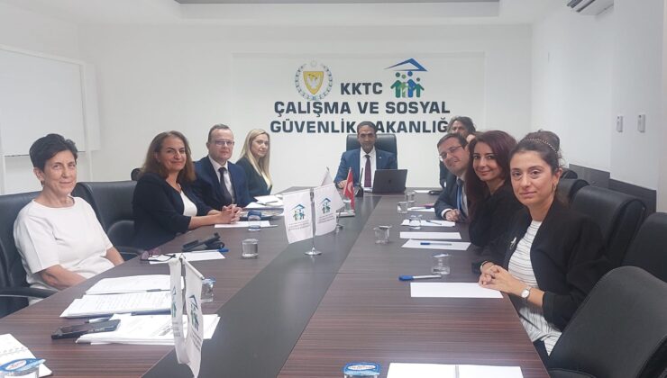 TC İş Sağlığı ve Güvenliği Genel Müdürlüğü heyeti KKTC’ye çalışma ziyareti gerçekleştirdi