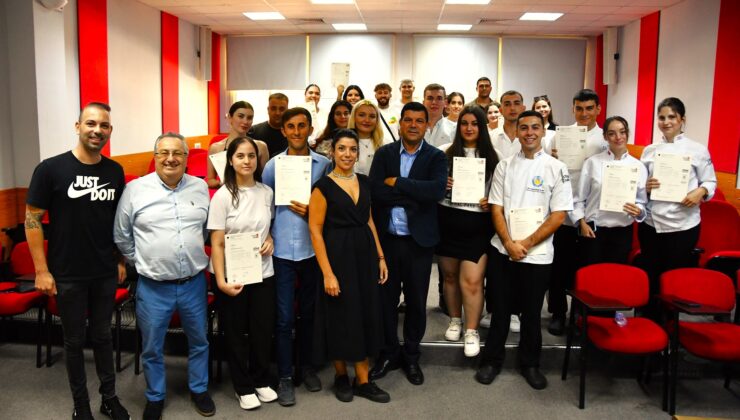 DAÜ Turizm Fakültesi’nde uluslararası City And Guilds sertifika töreni düzenlendi