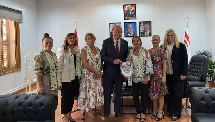 Bakan Dinçyürek Alsancak Mare- E Monte Yardım Derneği ile sağlık ocaklarını görüştü