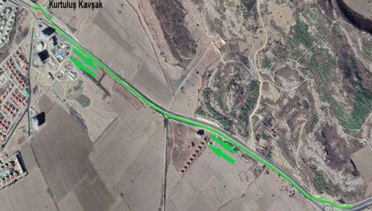 Kalecik Kavşağı ile Kurtuluş Kavşağı arası yol güzergâhı trafiğe kapatılacak
