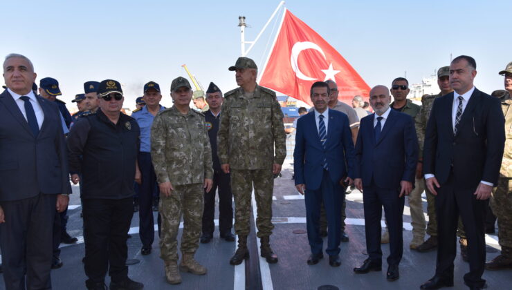 Şehit Teğmen Caner Gönyeli Arama Kurtarma Tatbikatının deniz safhası başladı