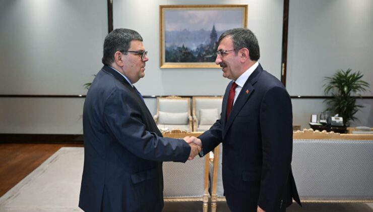 Maliye Bakanı Berova Ankara’da… Bakan Berova TC Cumhurbaşkanı Yardımcısı Yılmaz tarafından kabul edildi