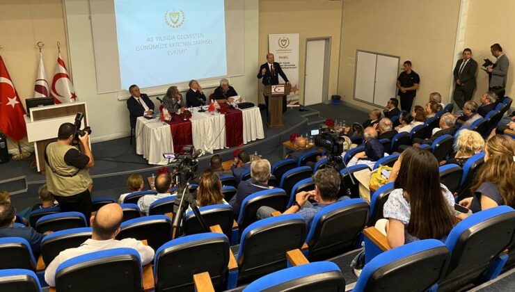 Cumhurbaşkanlığı “40. Yılında Geçmişten Günümüze KKTC’nin Tarihsel Evrimi” paneli düzenledi
