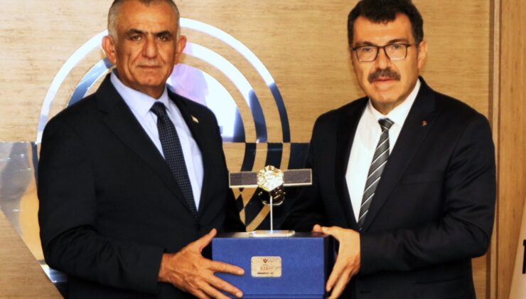 Çavuşoğlu, TÜBİTAK Başkanı Hasan Mandal’ı kabul etti – BRTK