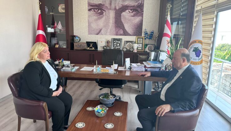 Dinçyürek, Mehmetçik Büyükkonuk Belediyesi ile Sağlık Merkezi’ni ziyaret etti – BRTK