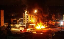 İsrail, Gazze’de yaşlıların barınma ve bakımı için hizmet veren Vefa Hastanesi’ni bombaladı