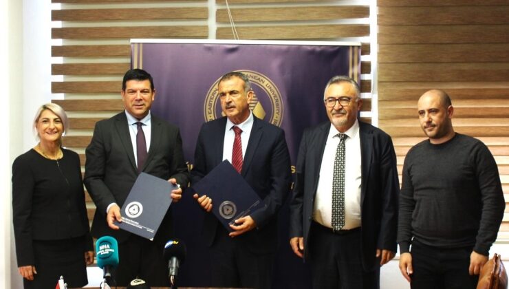 DAÜ ile Gazimağusa Belediyesi arasında DAÜ öğrencilerine iş imkanı sunulmasına ilişkin protokol imzalandı – BRTK